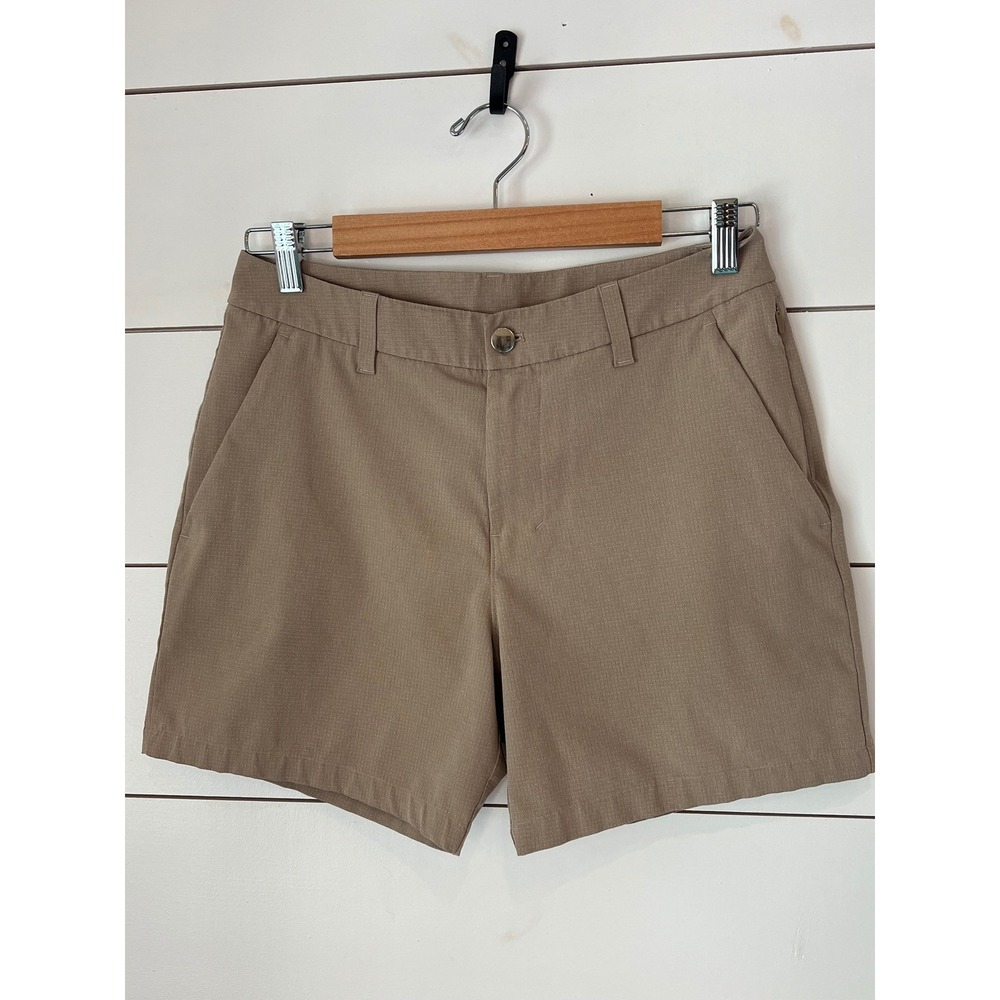 Lululemon ABC WovenAir Short Tan Mens 28 golf active preppy - Picture 1 of 9